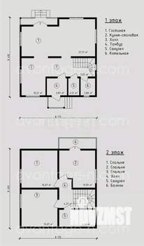 Дом 175м², 1-этажный, участок 6 сот.