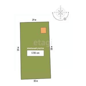 Таунхаус 200м², 3-этажный, участок 4 сот.