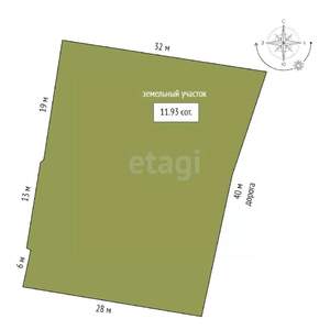 Дом 309м², 4-этажный, участок 12 сот.