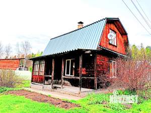 Дача 35м², 2-этажный, участок 6 сот.  