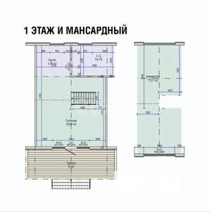 Дом 60м², 1-этажный, участок 4 сот.  