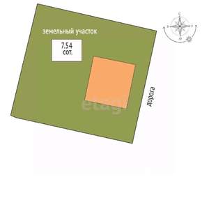 Дом 280м², 2-этажный, участок 8 сот.  