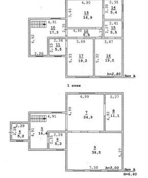 Дом 286м², 2-этажный, участок 12 сот.  