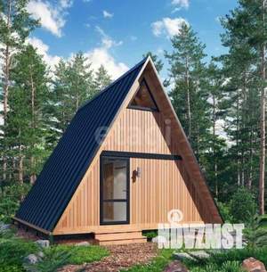 Дом 38м², 1-этажный, участок 4 сот.  