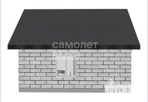 Дом 80м&sup2;, 1-этажный, участок 5 сот.  