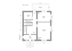 Коттедж 150м², 2-этажный, участок 14 сот.  