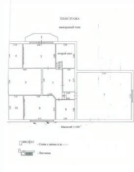 Дом 376м², 2-этажный, участок 6 сот.  
