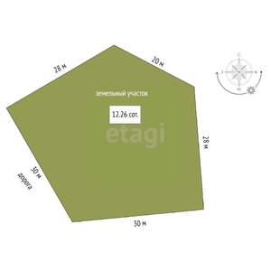 Дом 500м², 3-этажный, участок 12 сот.  