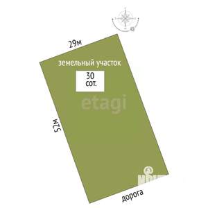 Дом 455м², 3-этажный, участок 30 сот.  