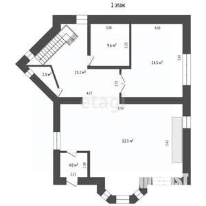 Дом 472м², 4-этажный, участок 8 сот.  