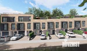 Таунхаус 200м², 3-этажный, участок 4 сот.  