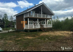 Дом 127м², 2-этажный, участок 10 сот.  