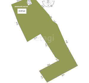 Дом 170м², 3-этажный, участок 14 сот.  