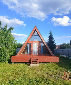 Дом 50м², 2-этажный, участок 6 сот.  