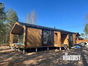 Дом 59м², 1-этажный, участок 6 сот.  