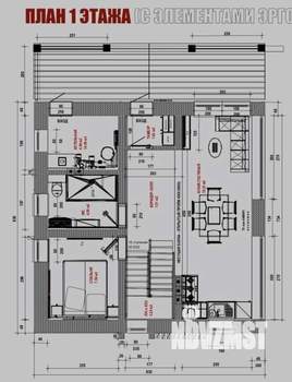 Коттедж 110м², 2-этажный, участок 8 сот.  