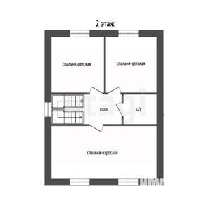 Дом 274м², 2-этажный, участок 10 сот.  