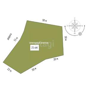 Дом 195м², 2-этажный, участок 6 сот.  