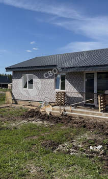 Дом 100м², 1-этажный, участок 10 сот.  