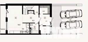Дом 200м², 2-этажный, участок 2 сот.  