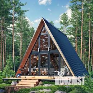 Дом 38м², 1-этажный, участок 4 сот.  