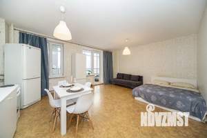 Студия квартира, посуточно, 38м2, 19/25 этаж