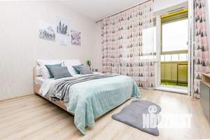 1-к квартира, посуточно, 35м2, 16/23 этаж