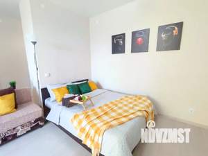 Студия квартира, посуточно, 40м2, 8/25 этаж