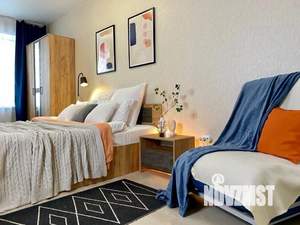 1-к квартира, посуточно, 35м2, 1/1 этаж