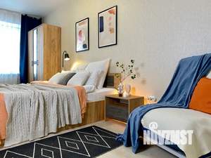 1-к квартира, посуточно, 35м2, 9/17 этаж