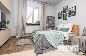 1-к квартира, посуточно, 27м2, 7/16 этаж