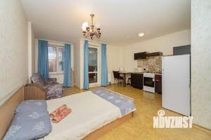Студия квартира, посуточно, 36м2, 3/25 этаж