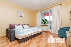 1-к квартира, посуточно, 37м2, 14/17 этаж