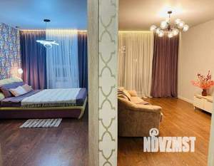 1-к квартира, посуточно, 44м2, 1/1 этаж