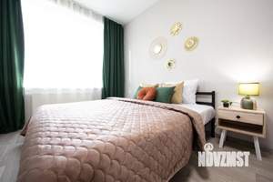 1-к квартира, посуточно, 45м2, 1/1 этаж