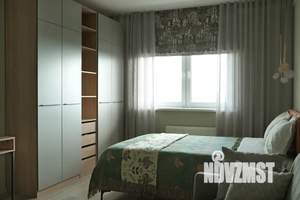 1-к квартира, посуточно, 47м2, 24/25 этаж