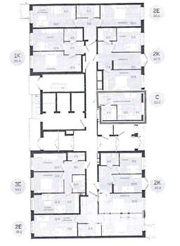 Студия квартира, на длительный срок, 22м2, 1/25 этаж