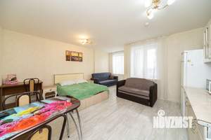 Студия квартира, посуточно, 32м2, 17/25 этаж