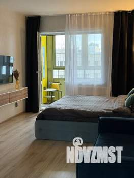 Студия квартира, посуточно, 35м2, 5/25 этаж