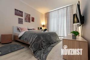 1-к квартира, посуточно, 39м2, 12/24 этаж