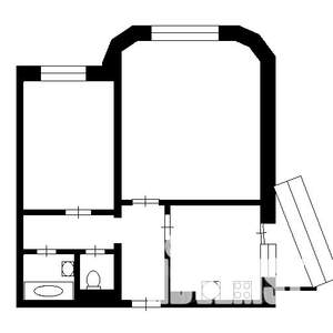 2-к квартира, на длительный срок, 54м2, 2/10 этаж