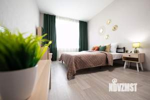 1-к квартира, посуточно, 45м2, 1/1 этаж