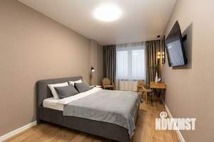 1-к квартира, посуточно, 43м2, 21/25 этаж