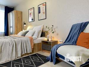 1-к квартира, посуточно, 35м2, 9/17 этаж