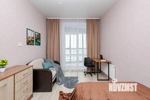 1-к квартира, посуточно, 50м2, 23/25 этаж