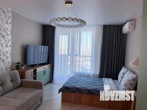 Студия квартира, посуточно, 35м2, 24/25 этаж