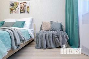 1-к квартира, посуточно, 43м2, 1/1 этаж
