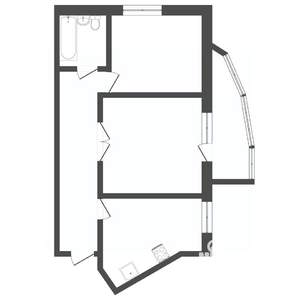 2-к квартира, на длительный срок, 48м2, 6/16 этаж