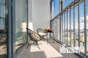 1-к квартира, посуточно, 43м2, 20/20 этаж