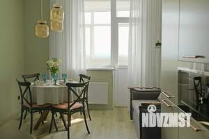 1-к квартира, посуточно, 47м2, 24/25 этаж